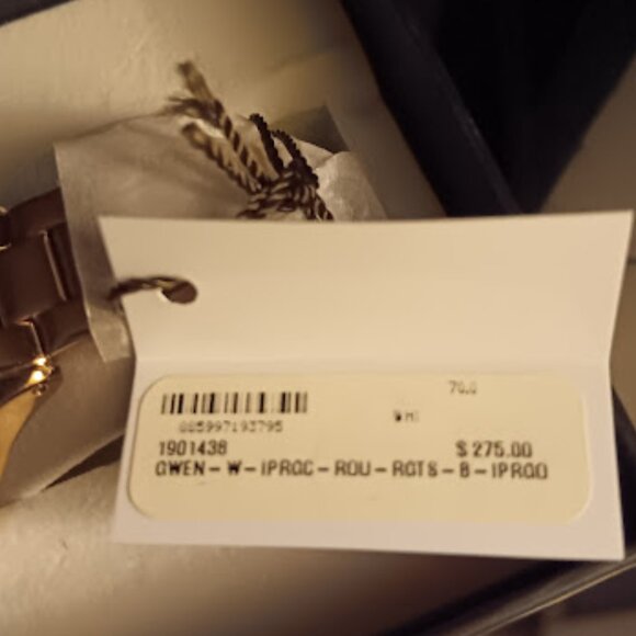 JUICY COUTURE GWEN ROSE GOLD CHRONOGRAPH WATCH~NEW - Picture 6 of 14